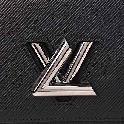 Louis Vuitton Epi Twist Shoulder Bag MM Black 9 of 12