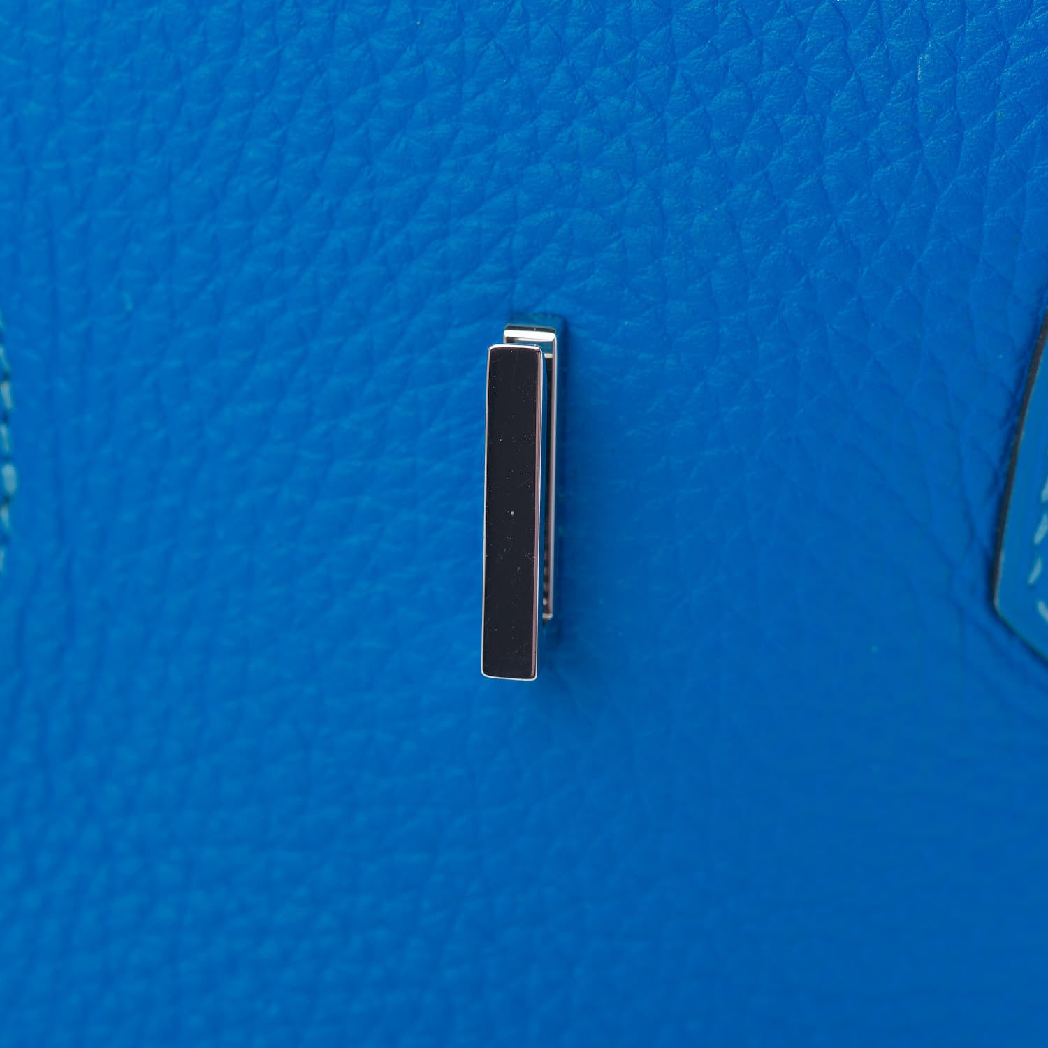 Hermes Taurillon Clemence Birkin 35 Bleu Hydra 23 of 33