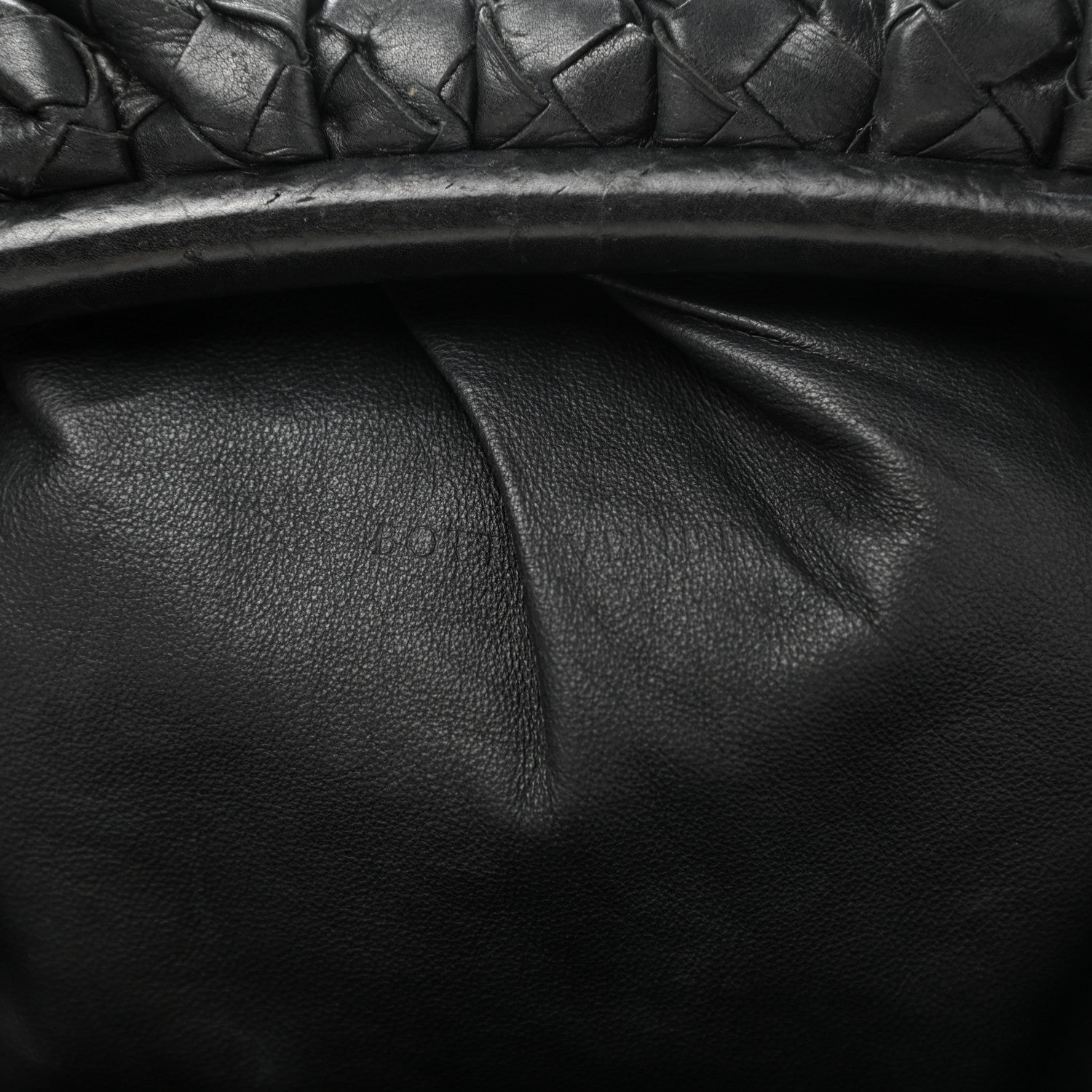 Bottega Veneta Nappa Maxi Intreccio The Pouch Oversized Clutch Black 6 of 11