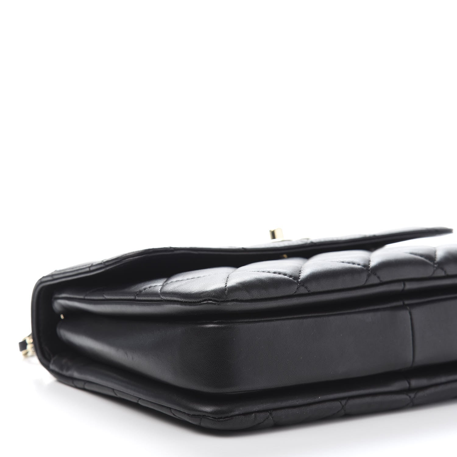 Chanel Lambskin Quilted Small Trendy CC Dual Handle Flap Bag Black 9 of 14