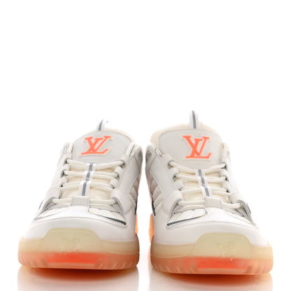 Louis Vuitton Suede Mesh Mens Tenis View Sneakers 8.5 White 2 of 8