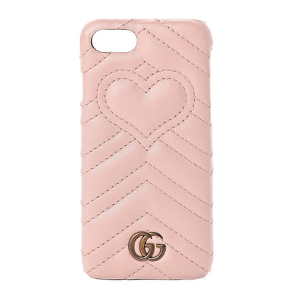 Gucci Calfskin Matelasse Marmont iPhone 7 Case Pink 1 of 7