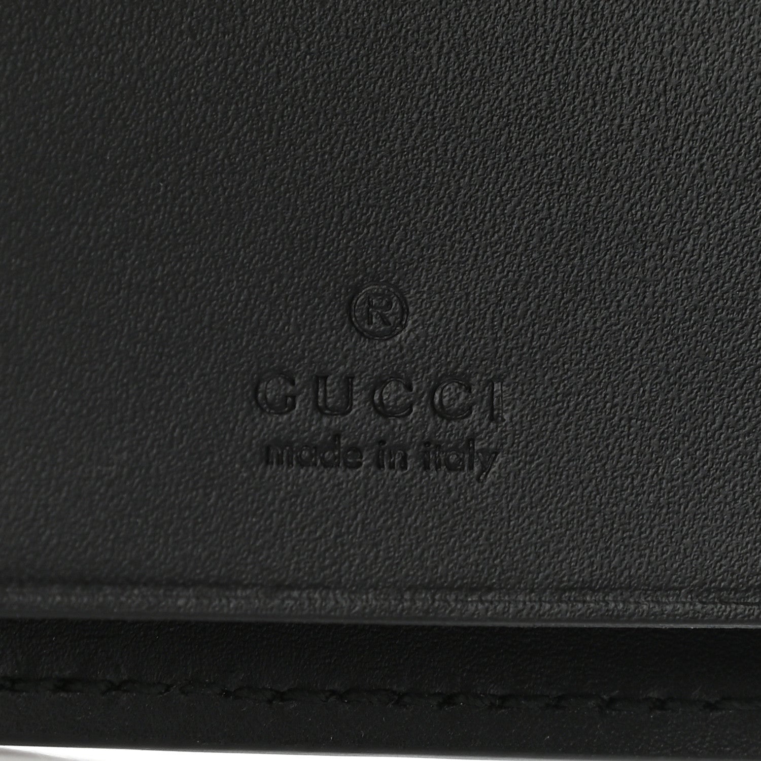 Gucci Guccissima 6 Key Holder Case Black 6 of 7