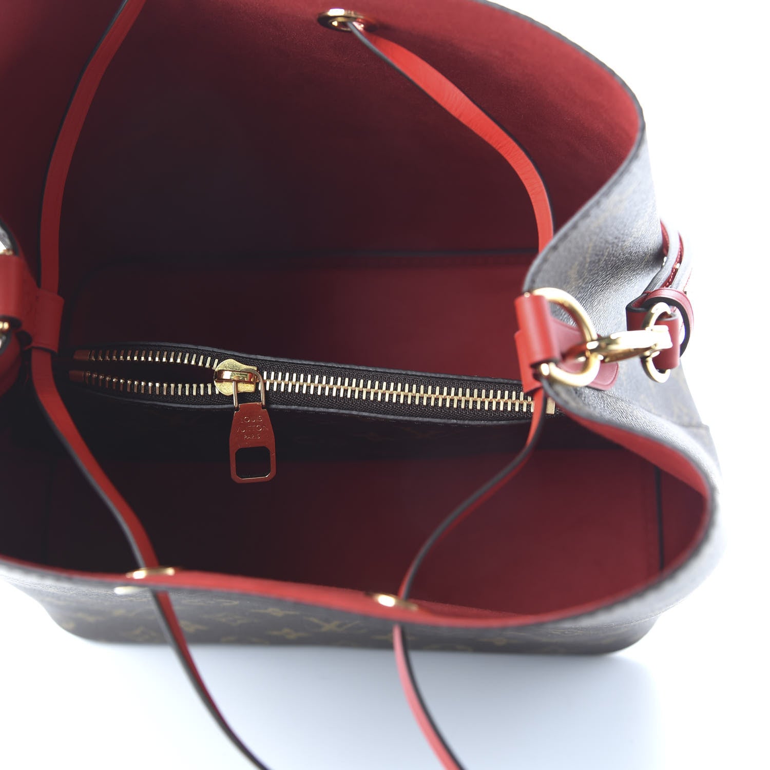 Louis Vuitton Monogram Neonoe MM Coquelicot 5 of 9