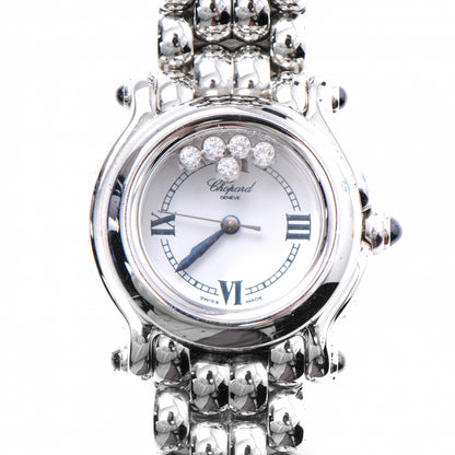Chopard Stainless Steel 5 Diamond 26mm Happy Sport Quartz Watch 6 of 6