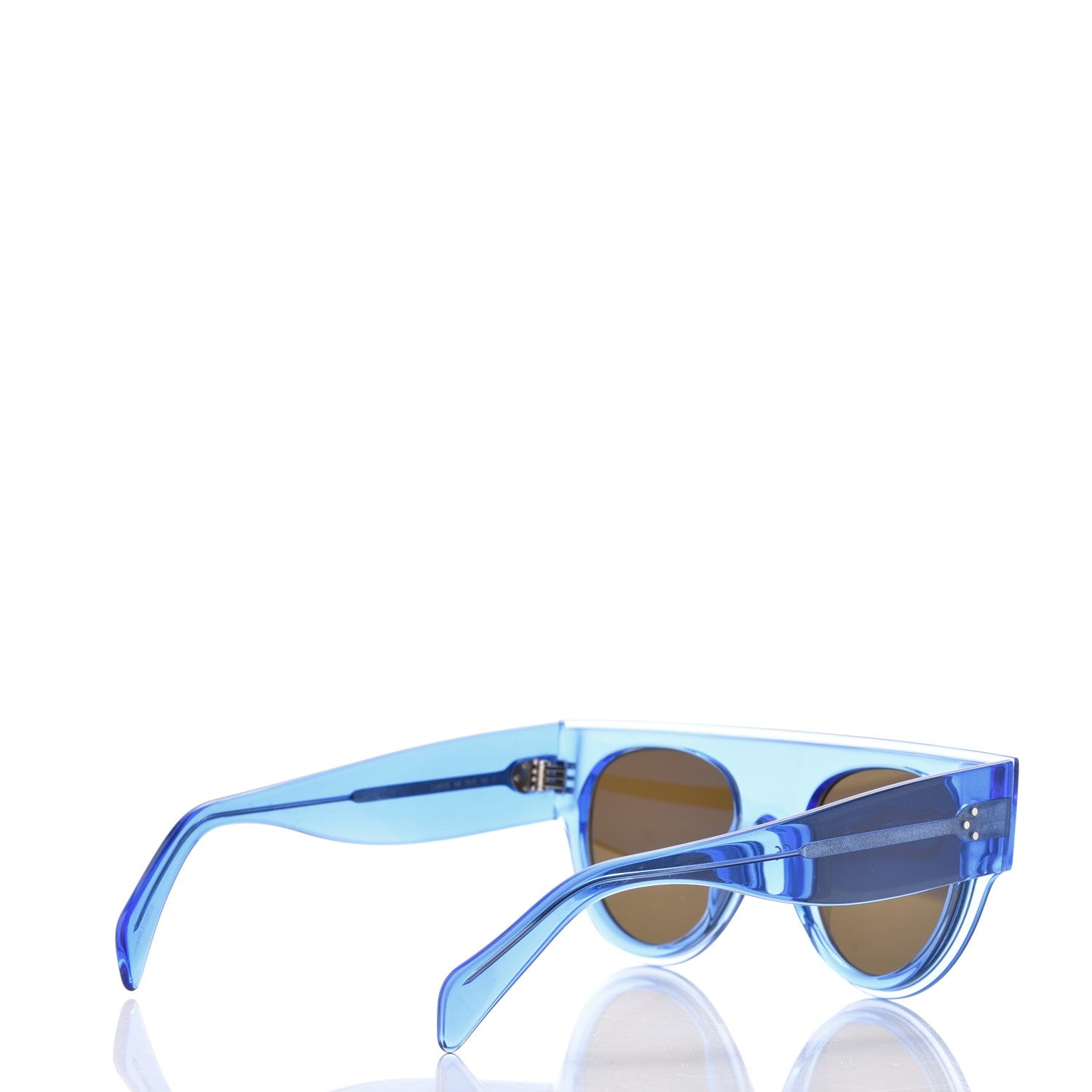 Celine Pilot Sunglasses CL400121 Light Blue 4 of 7