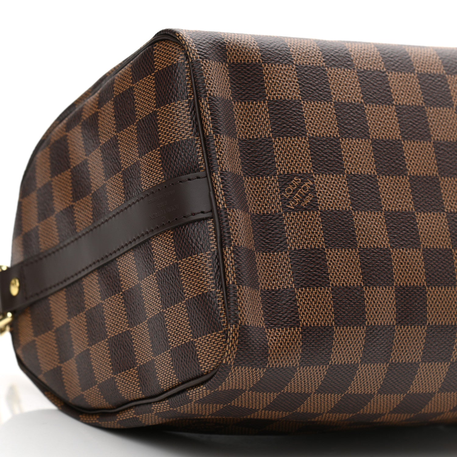 Louis Vuitton Damier Ebene Speedy Bandouliere 25 9 of 10