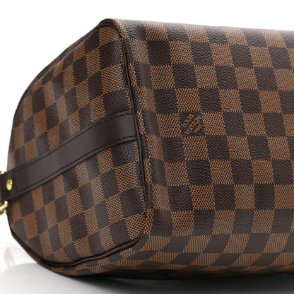 Louis Vuitton Damier Ebene Speedy Bandouliere 25 9 of 10