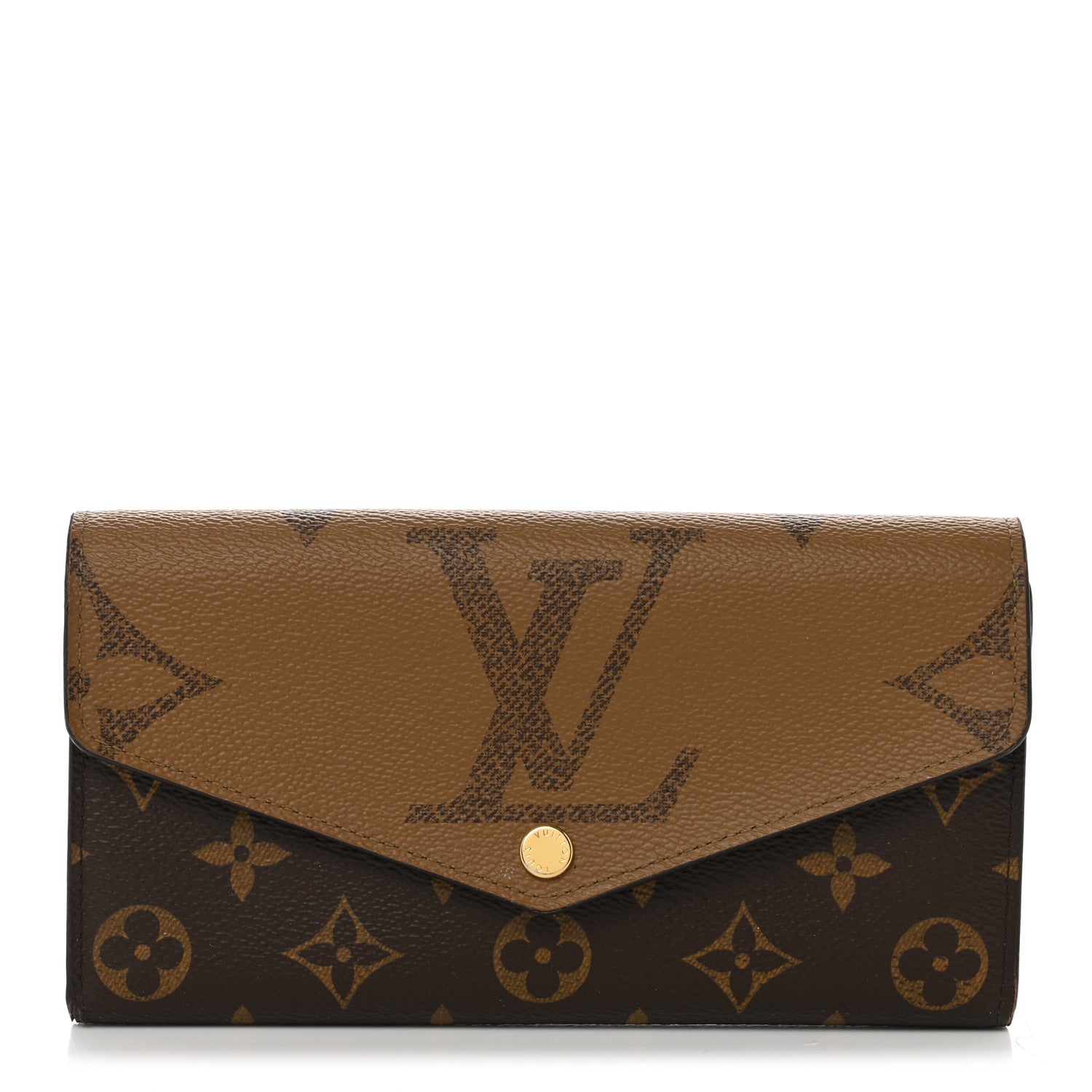Louis Vuitton Reverse Monogram Giant Sarah Wallet 1 of 8