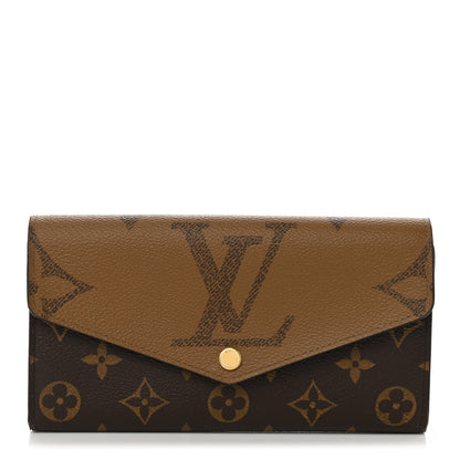 Louis Vuitton Reverse Monogram Giant Sarah Wallet 1 of 8