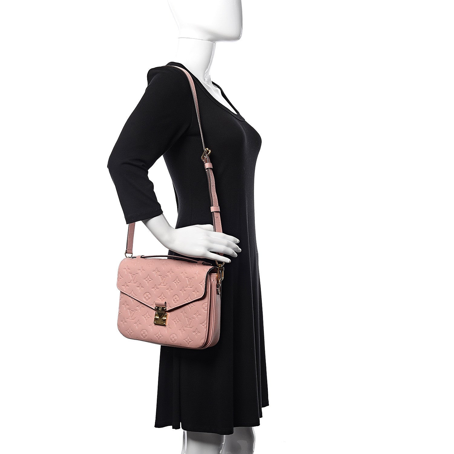 Louis Vuitton Empreinte Pochette Metis Rose Poudre 2 of 10