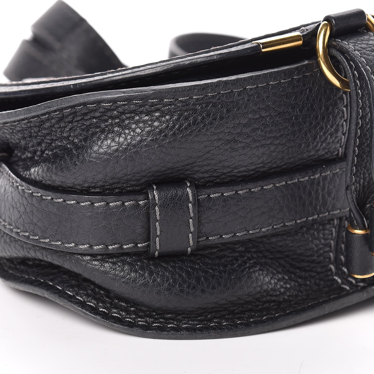 Chloe Calfskin Mini Marcie Round Crossbody Bag Black 13 of 18