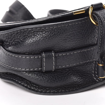 Chloe Calfskin Mini Marcie Round Crossbody Bag Black 13 of 18