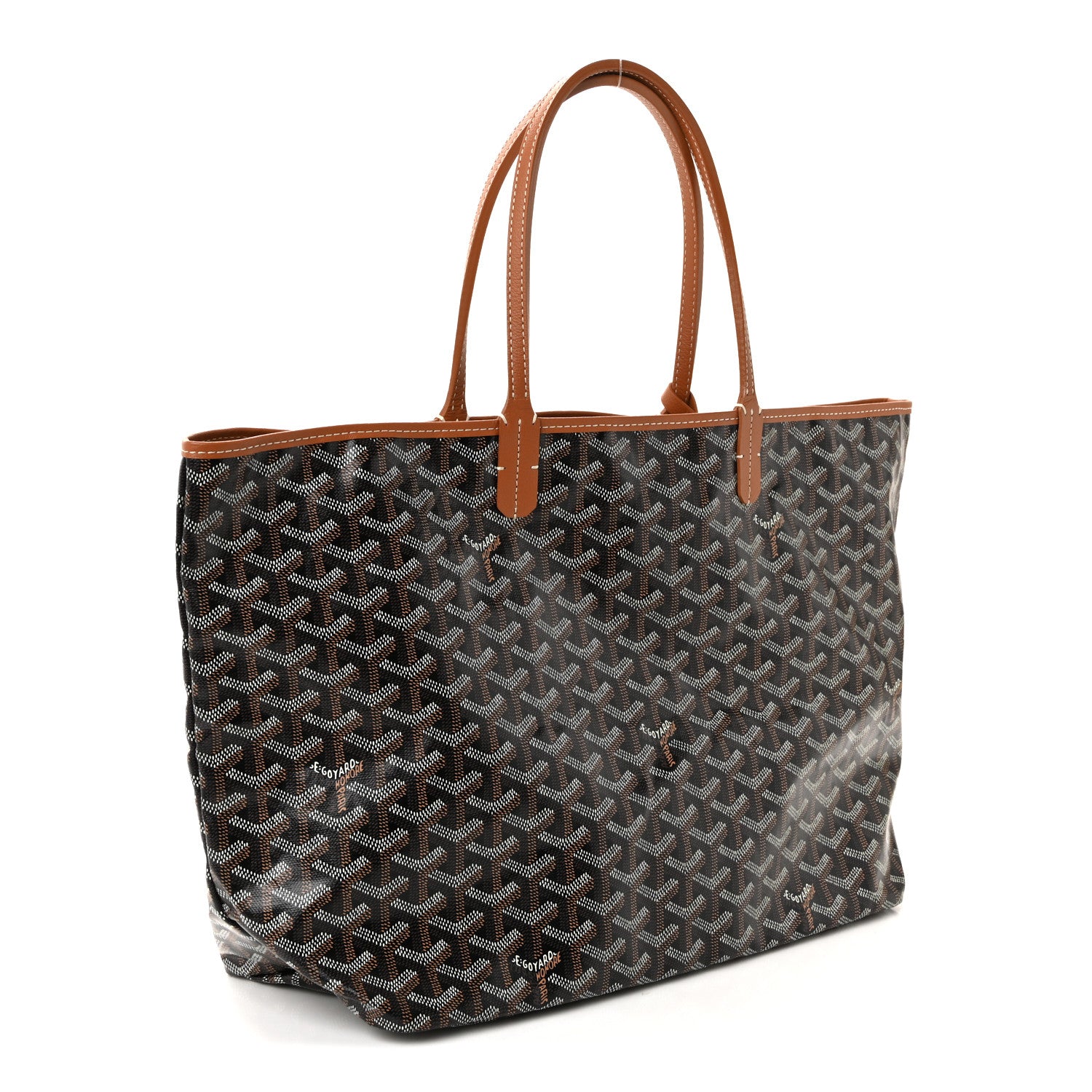 Goyard Goyardine Saint Louis PM Black Gold 4 of 9