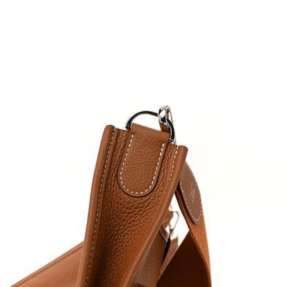 Hermes Taurillon Maurice Evelyne III PM Gold 11 of 12