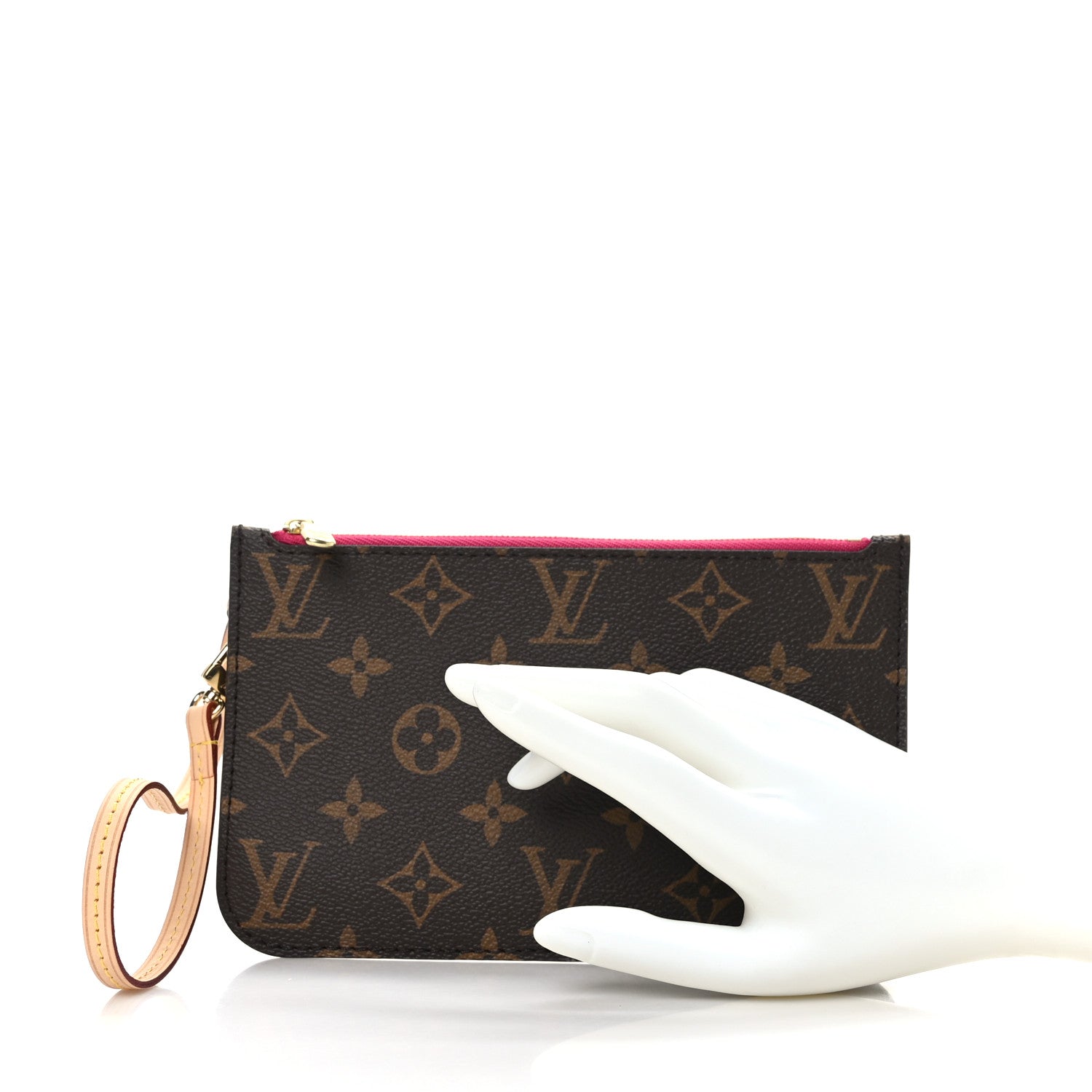 Louis Vuitton Monogram Neverfull PM Pochette Pivoine 2 of 6