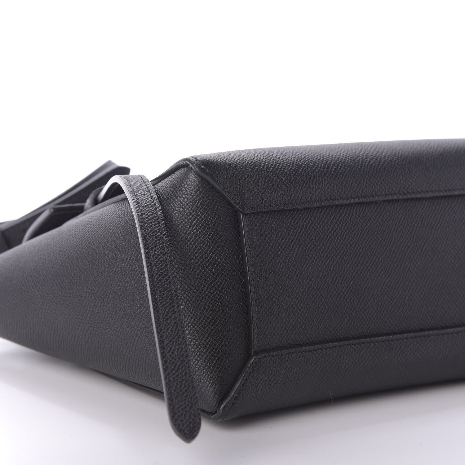 Celine Grained Calfskin Nano Belt Bag Black 7 of 9