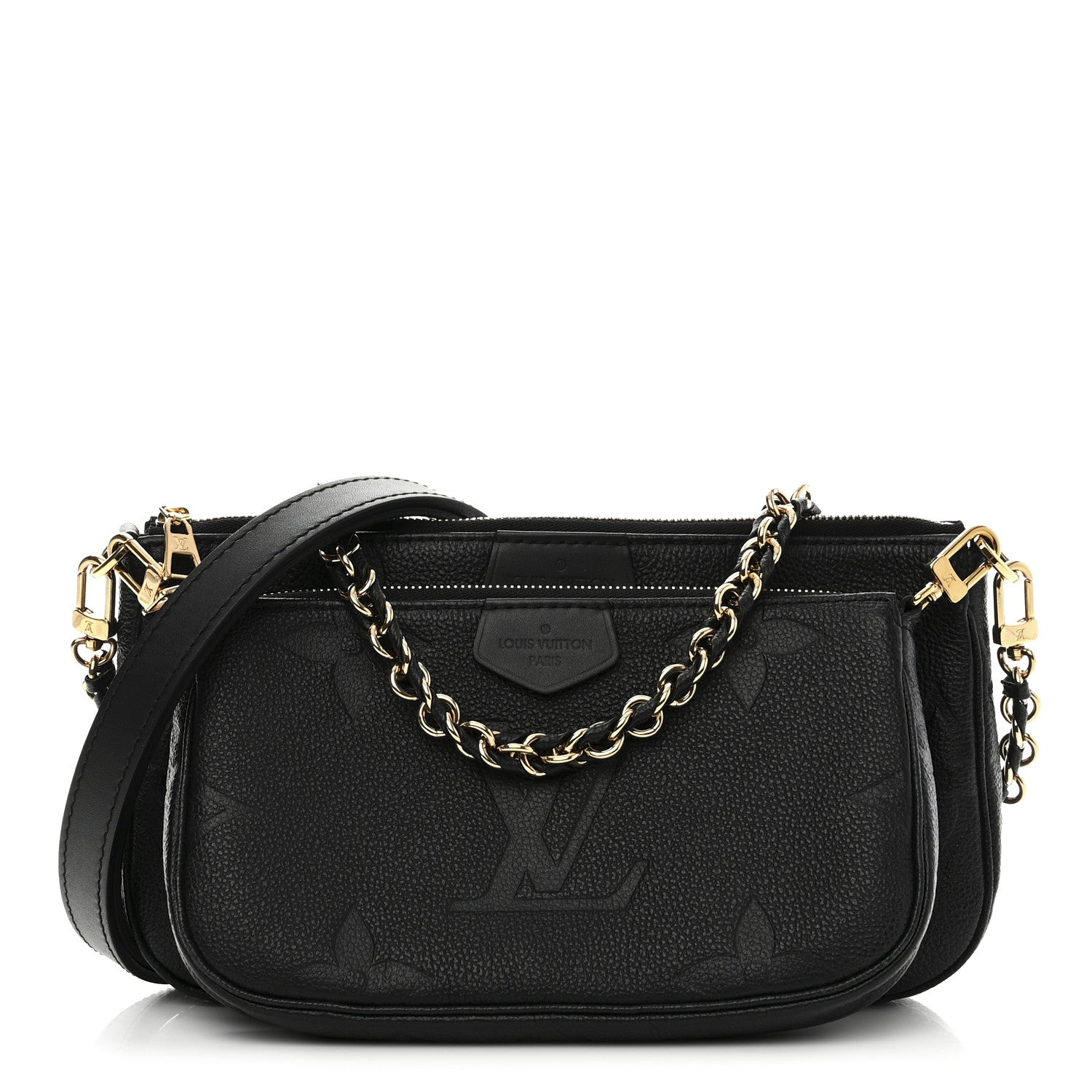 Louis Vuitton Empreinte Monogram Giant Multi Pochette Accessories Black 1 of 10