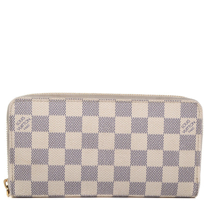 Louis Vuitton Damier Azur Zippy Wallet 1 of 8