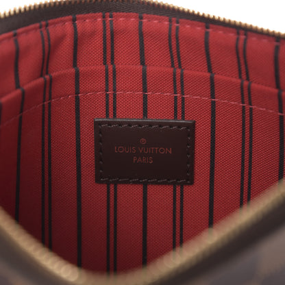 Louis Vuitton Damier Ebene Neverfull MM GM Pochette 6 of 8