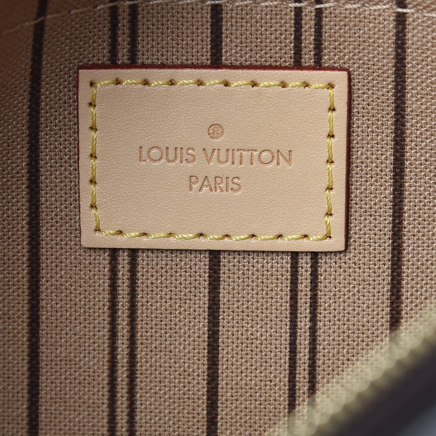 Louis Vuitton Monogram Neverfull MM GM Pochette 6 of 8