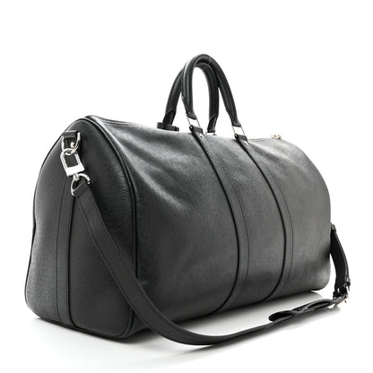 Louis Vuitton Taiga Keepall Bandouliere 45 Black 2 of 12