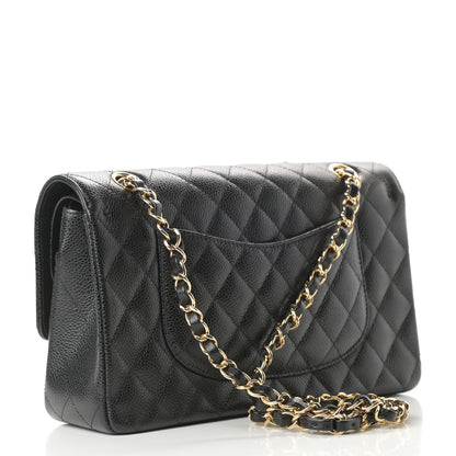 Chanel Caviar Quilted Medium Double Flap Black 5 of 12