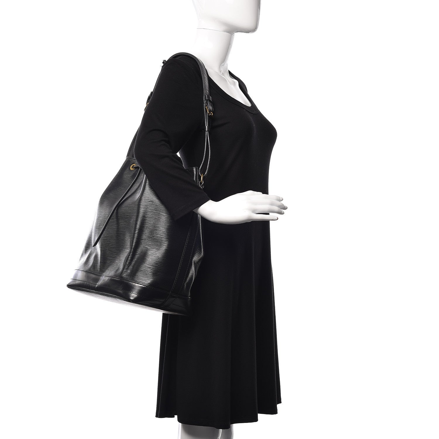 Louis Vuitton Epi Noe Black 2 of 9