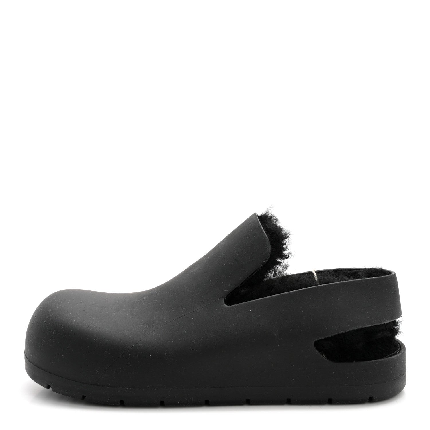 Bottega Veneta Rubber Cozy Puddle Sandals 39 Black 1 of 8
