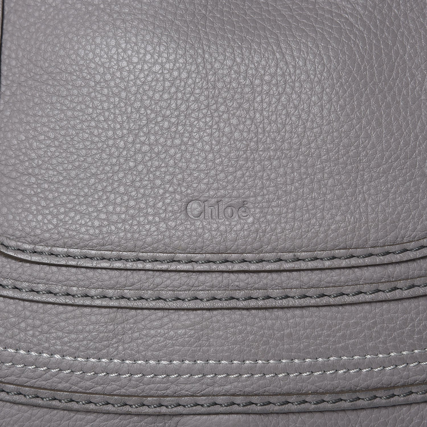 Chloe Calfskin Medium Marcie Satchel Cashmere Grey 8 of 18