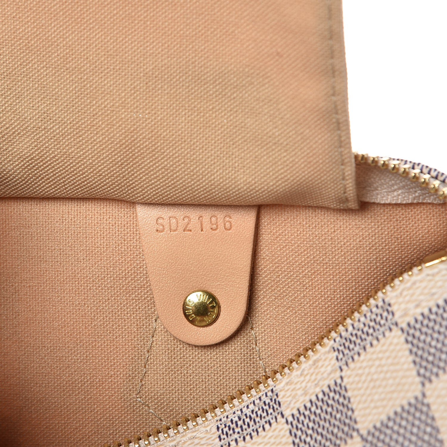 Louis Vuitton Damier Azur Speedy 25 7 of 7