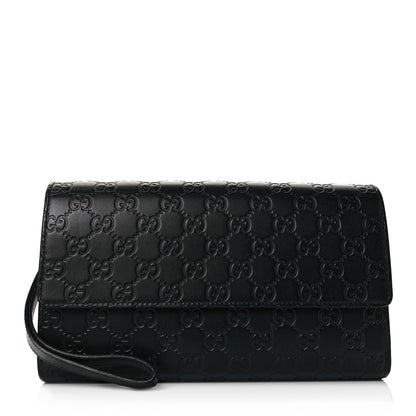 Gucci Guccissima Clutch Black 3 of 36