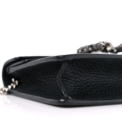 Gucci Calfskin Super Mini Dionysus Shoulder Bag Black 7 of 11