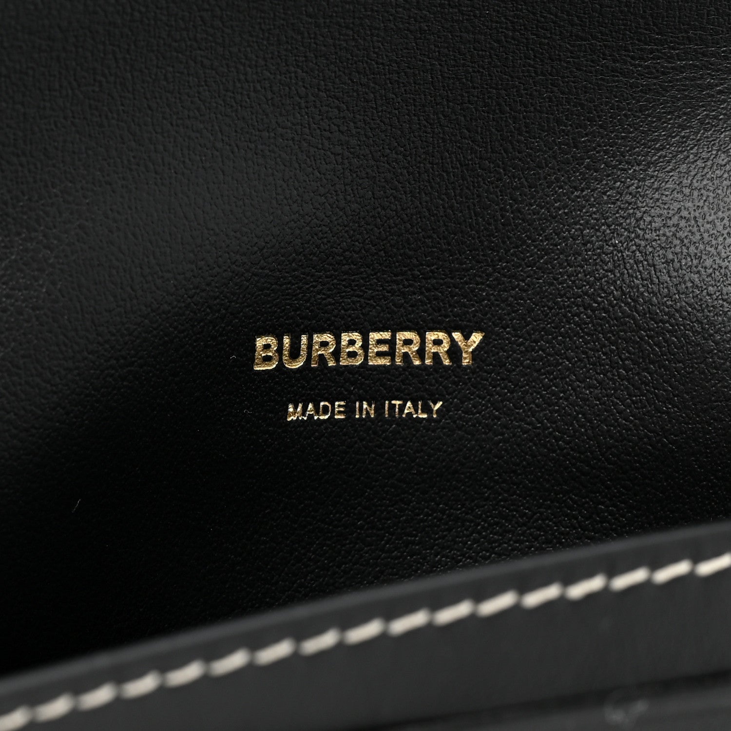 Burberry Smooth Calfskin Olympia Belt Bag Black 6 of 8