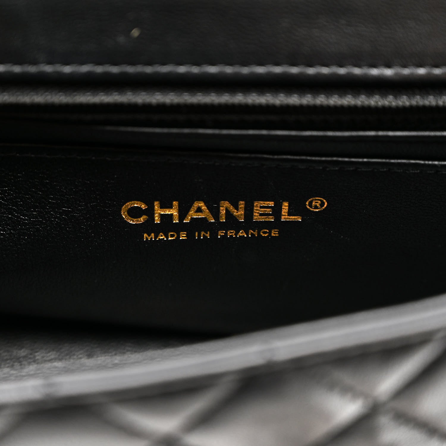 Chanel Lambskin Quilted Mini Rectangular Flap Black 6 of 11