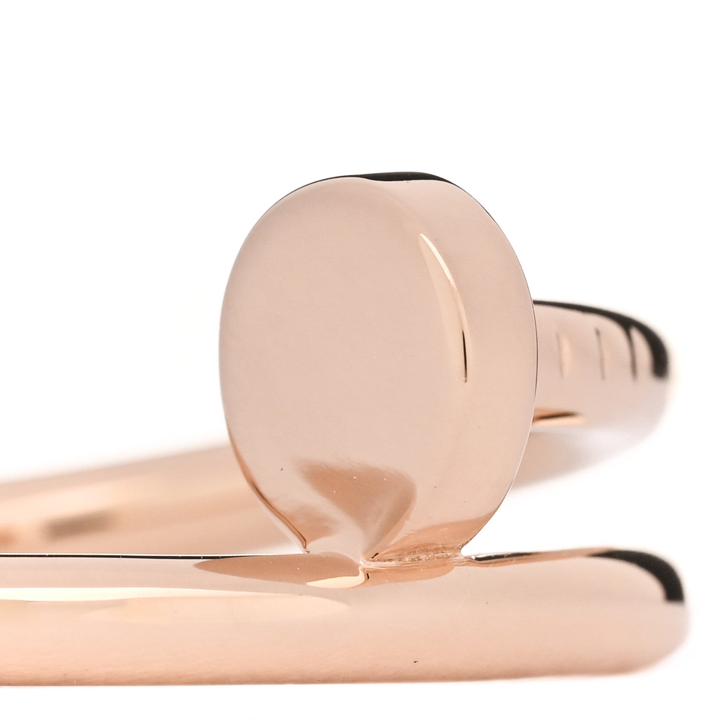 Cartier 18K Pink Gold Juste Un Clou Ring 59 8.75 4 of 5