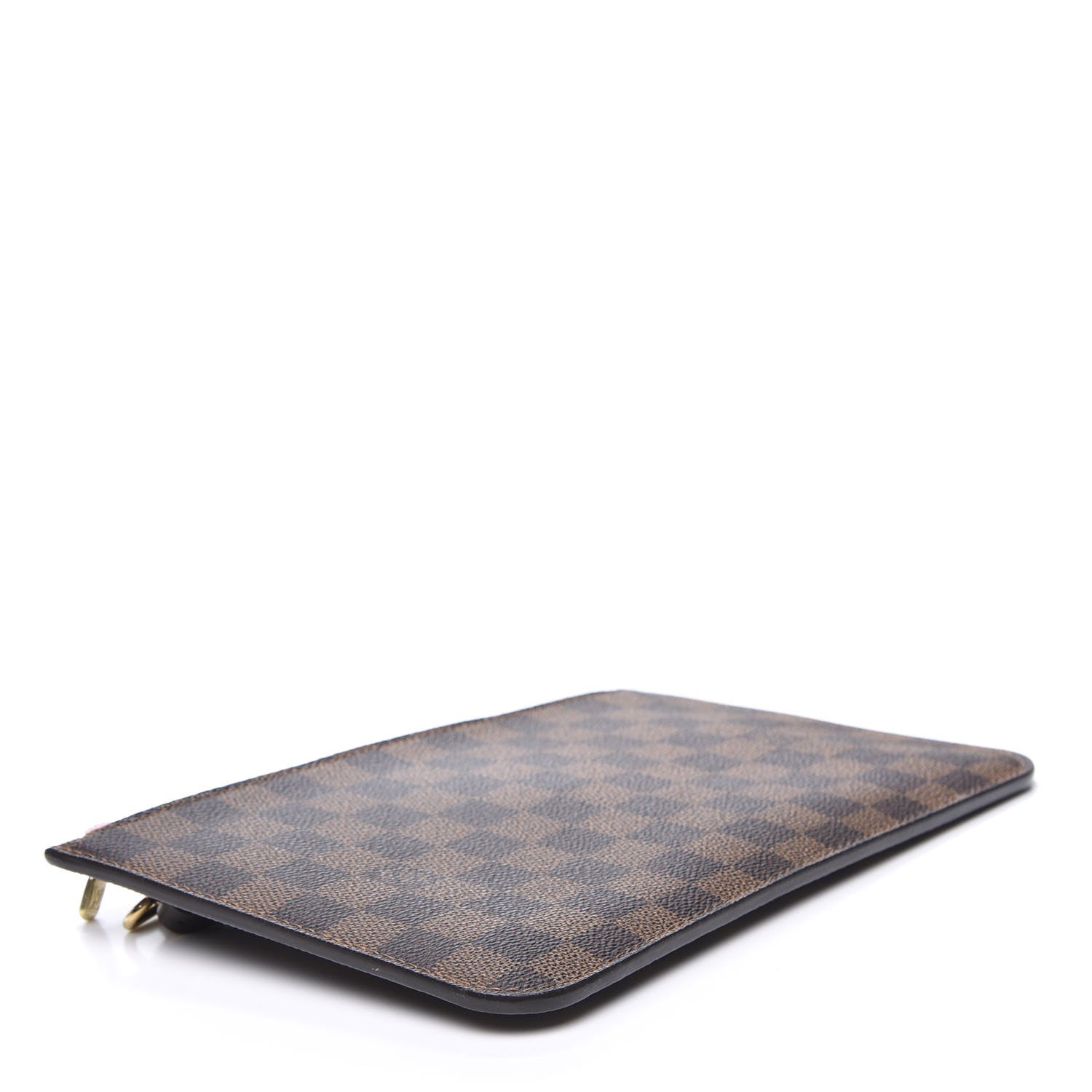 Louis Vuitton Damier Ebene Neverfull MM GM Pochette Rose Ballerine 3 of 8