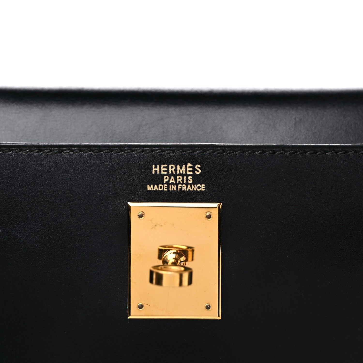 Hermes Box Kelly Retourne 32 Black 5 of 13