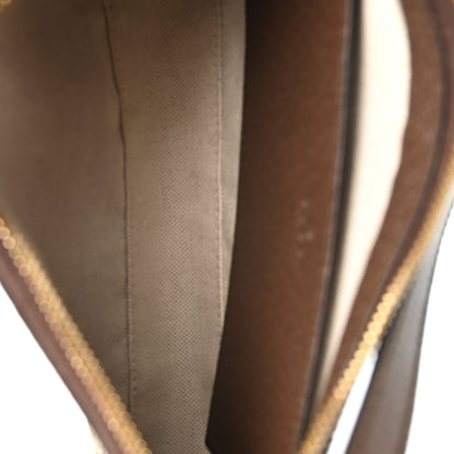 Gucci GG Supreme Monogram Textured Dollar Calfskin Small Ophidia Hobo Beige Ebony New Acero 5 of 10