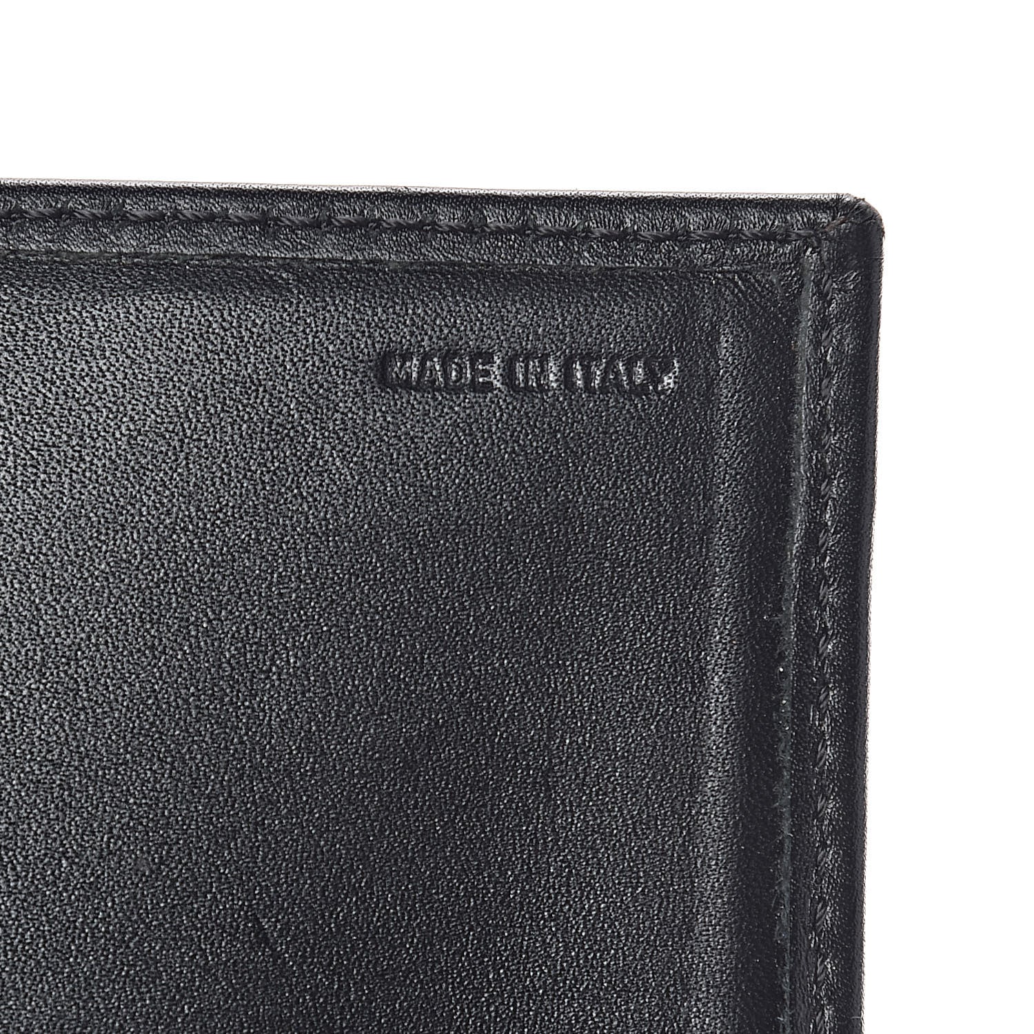 Fendi Zucchino Cuoio Continental Wallet Black Moro 9 of 10