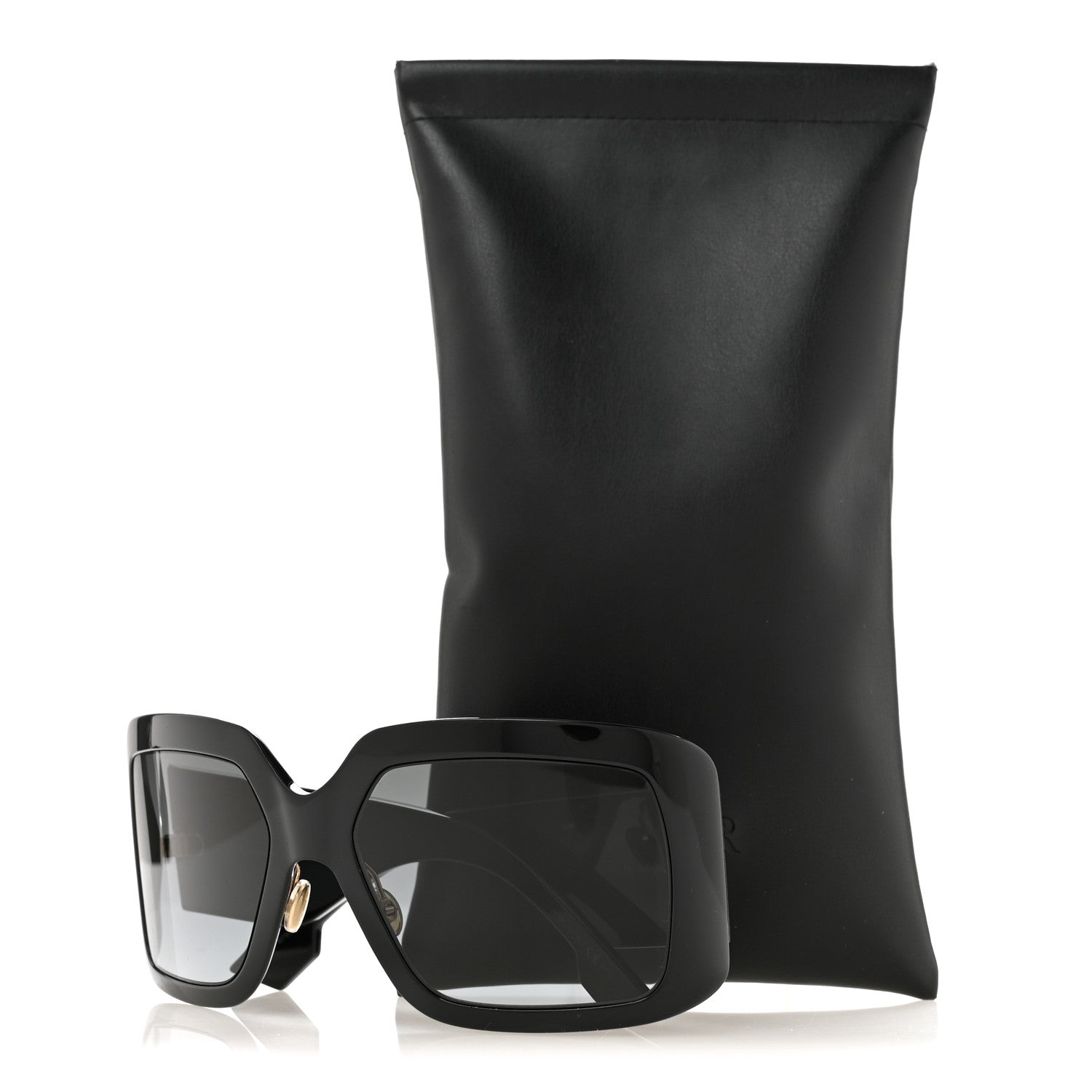 Christian Dior Acetate Dior SoLight2 Square Sunglasses Black 9 of 9