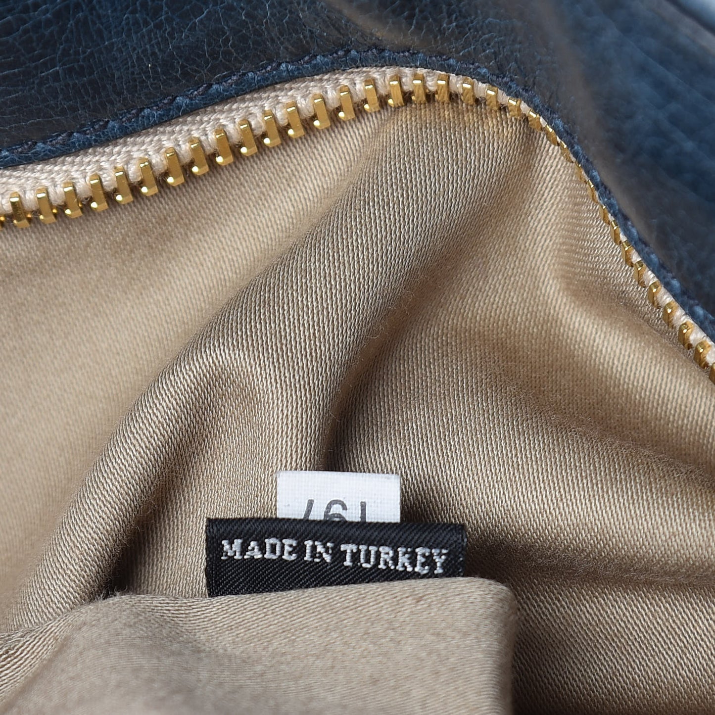 Nappa Matelasse Shopping Tote Denim