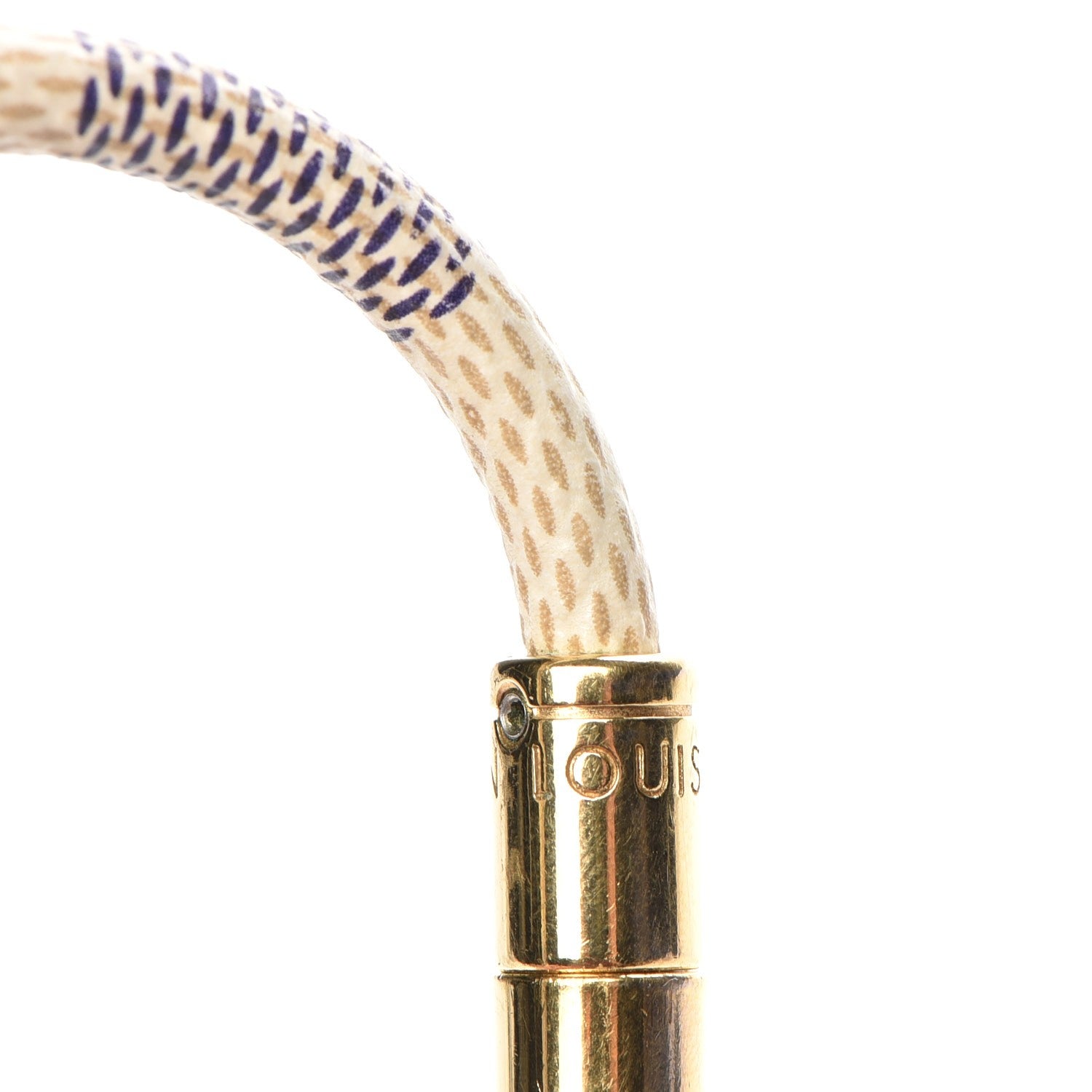 Louis Vuitton Damier Azur Keep It Bracelet 17 5 of 8