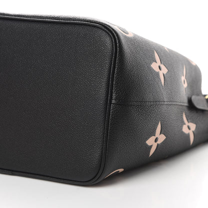 Louis Vuitton Empreinte Monogram Giant Neonoe MM Black Beige 10 of 11