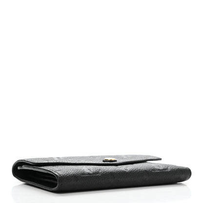 Louis Vuitton Empreinte Compact Curieuse Wallet Black 4 of 7