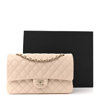 Chanel Caviar Quilted Medium Double Flap Ecru 12 of 12