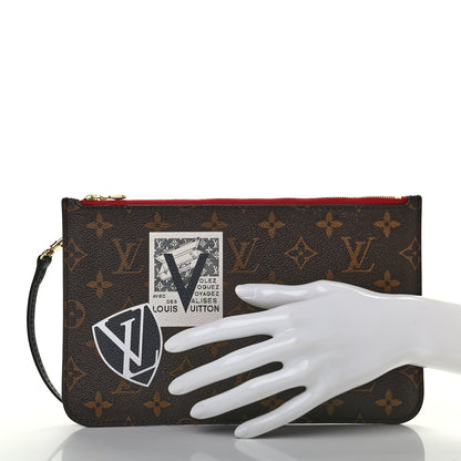 Louis Vuitton Monogram World Tour Neverfull MM GM Pochette 2 of 7