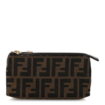 Fendi Zucca Cosmetic Case Tobacco 1 of 9
