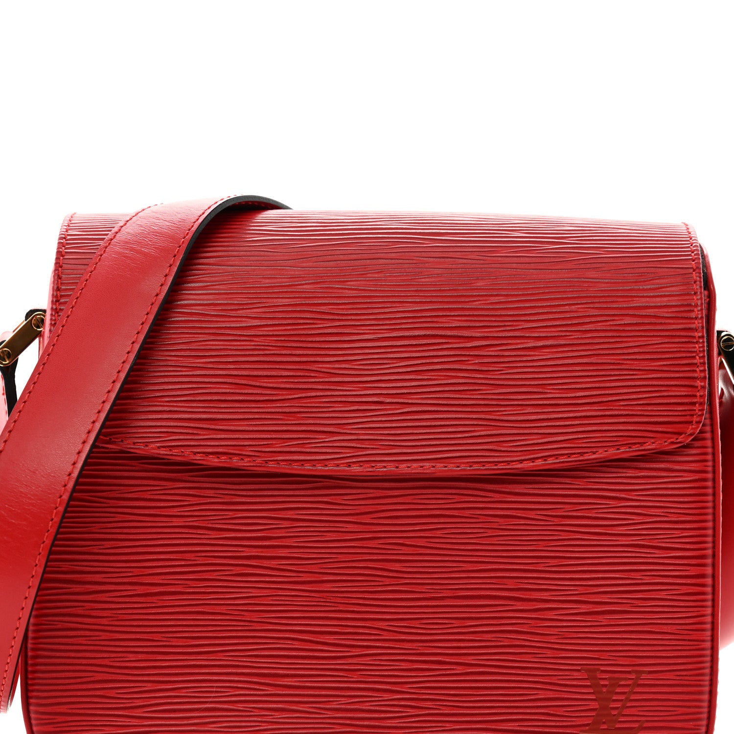 Louis Vuitton Epi Buci Castillan Red 7 of 13