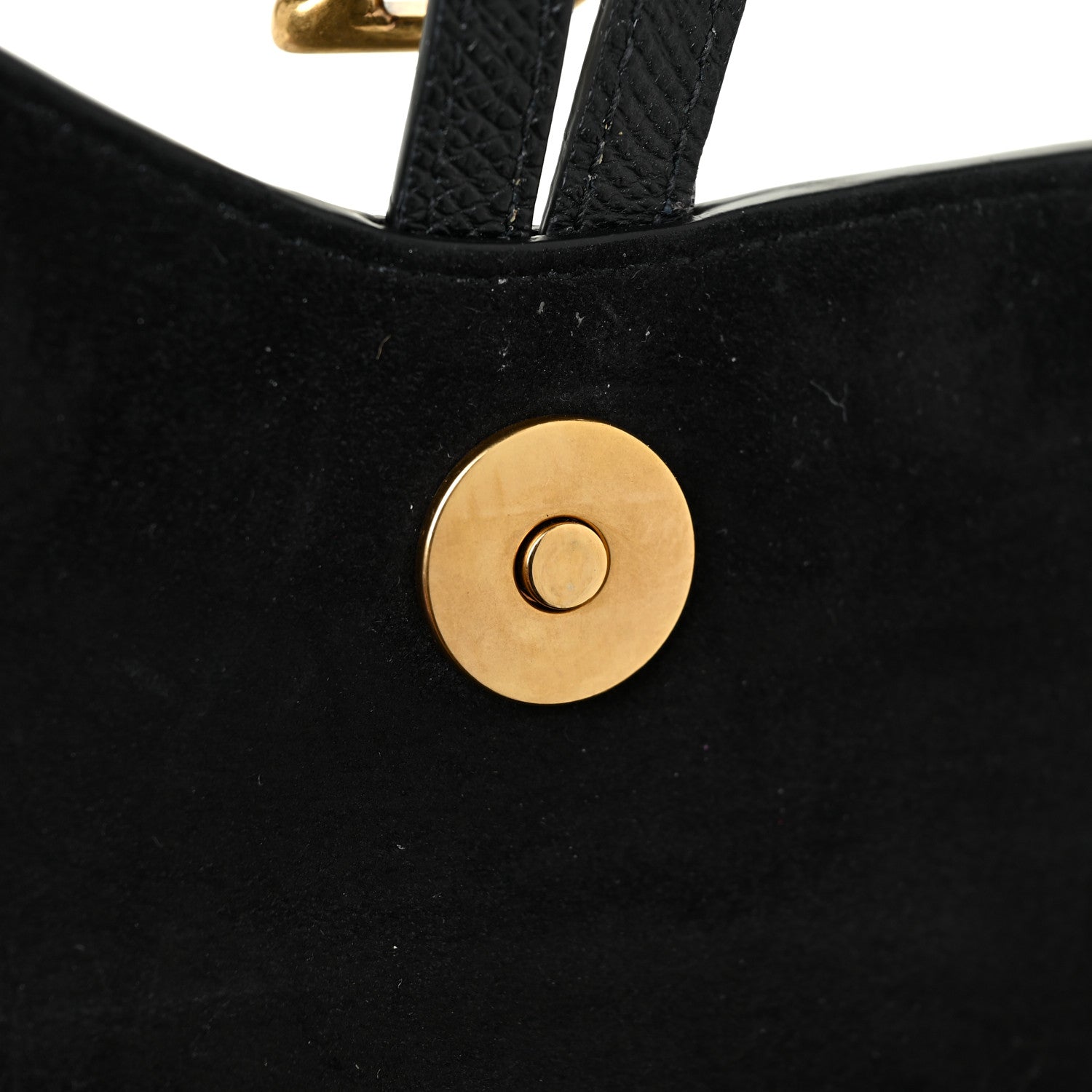 Christian Dior Grained Calfskin Saddle Belt Bag Black 11 of 14
